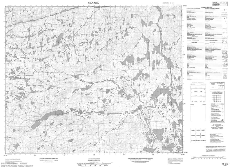013G03 - NO TITLE - Topographic Map