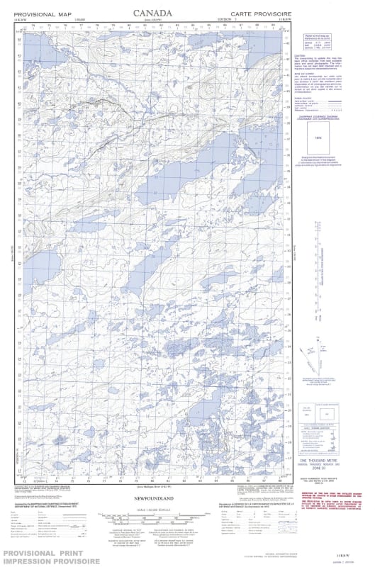 013K08W - NO TITLE - Topographic Map