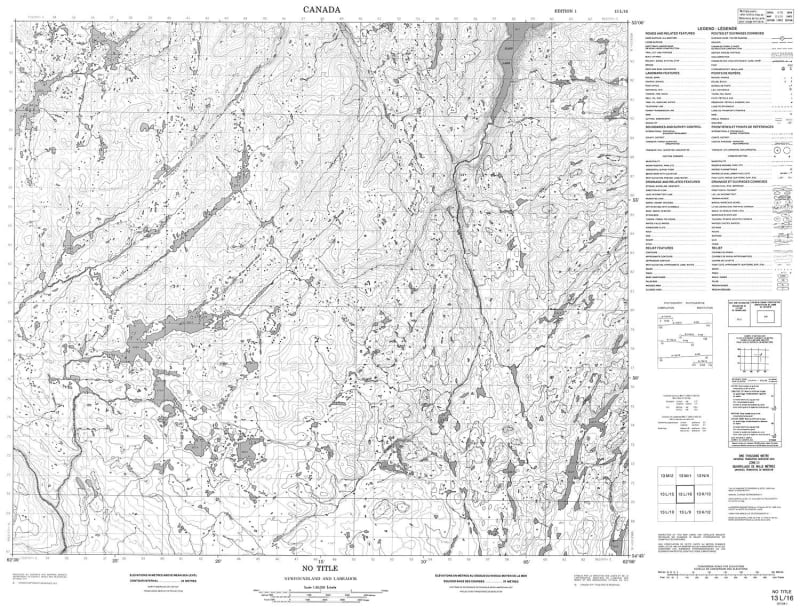 013L16 - NO TITLE - Topographic Map