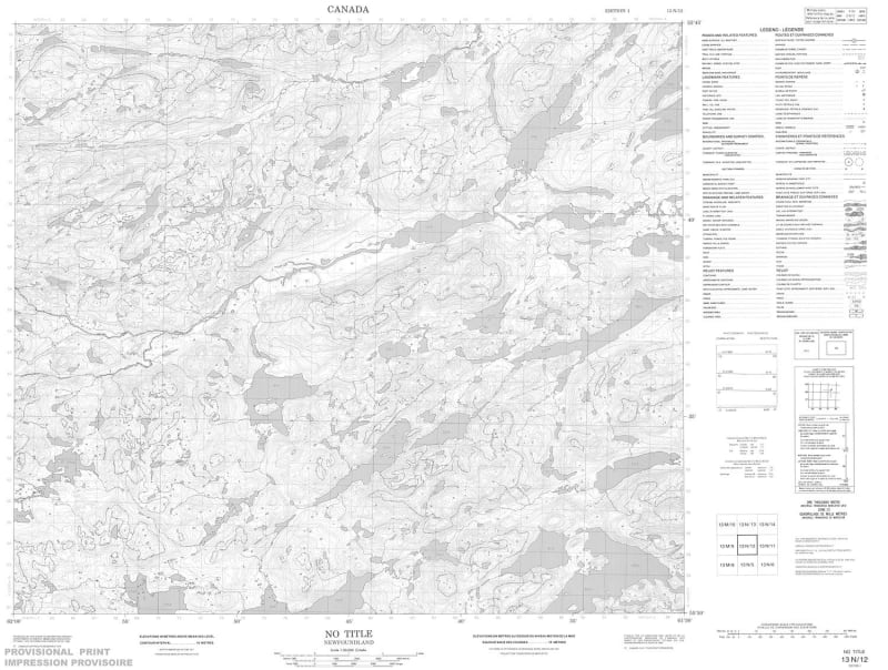 013N12 - NO TITLE - Topographic Map