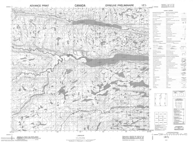 014D02 - CABOT LAKE - Topographic Map