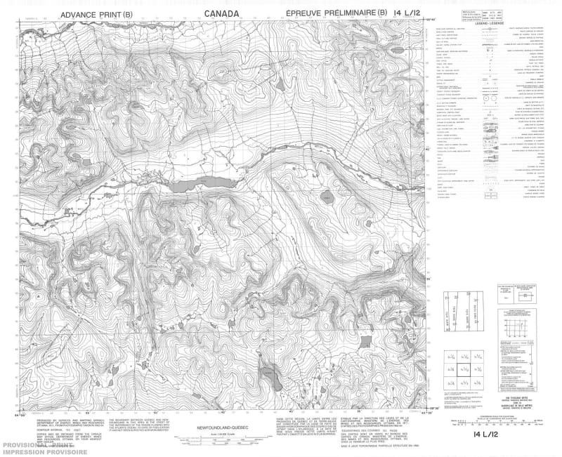 014L12 - NO TITLE - Topographic Map