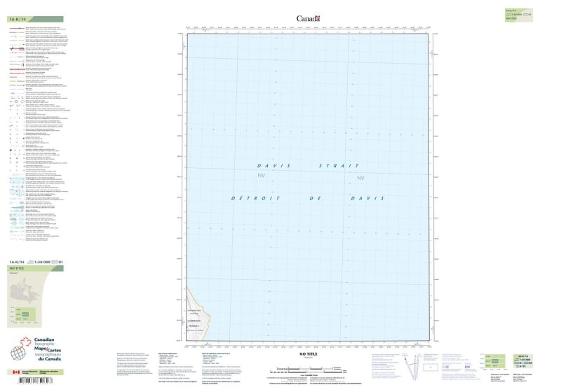 016K14 - NO TITLE - Topographic Map