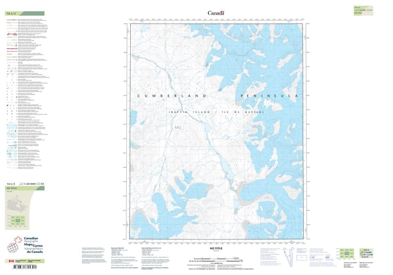 016L05 - NO TITLE - Topographic Map