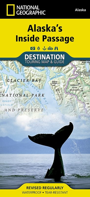 National Geographic Alaska Inside Passage Travel Map: Your Guide to Southeast Alaska's Natural Wonders. The National Geographic Alaska Inside Passage Travel Map is your essential companion for exploring this unique region of Alaska. This map features Comp