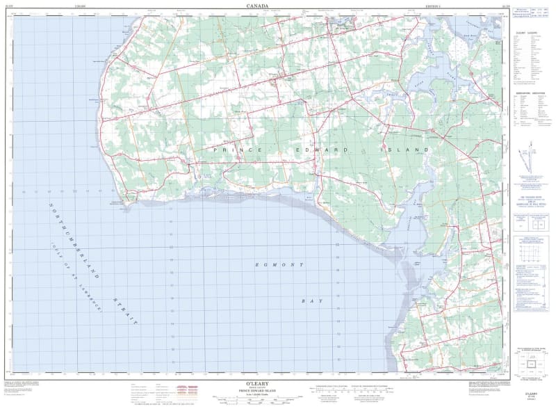021I09 - O'LEARY - Topographic Map