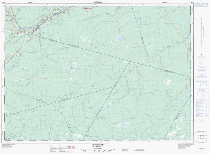 021J08 - BOIESTOWN - Topographic Map
