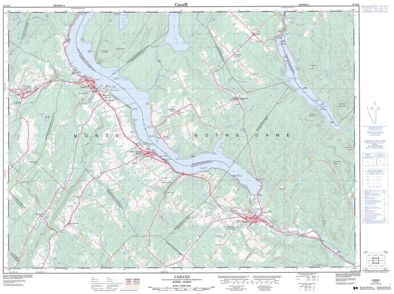 021N10 - CABANO - Topographic Map