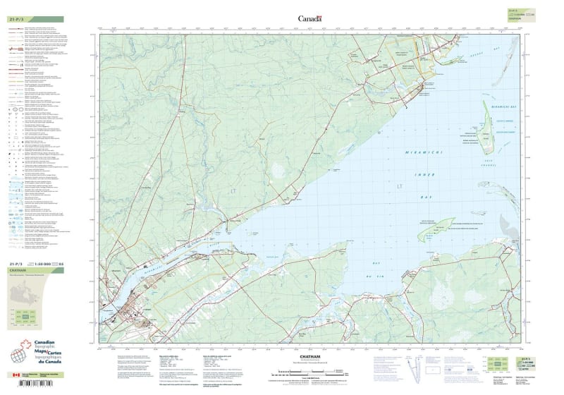 021P03 - CHATHAM - Topographic Map