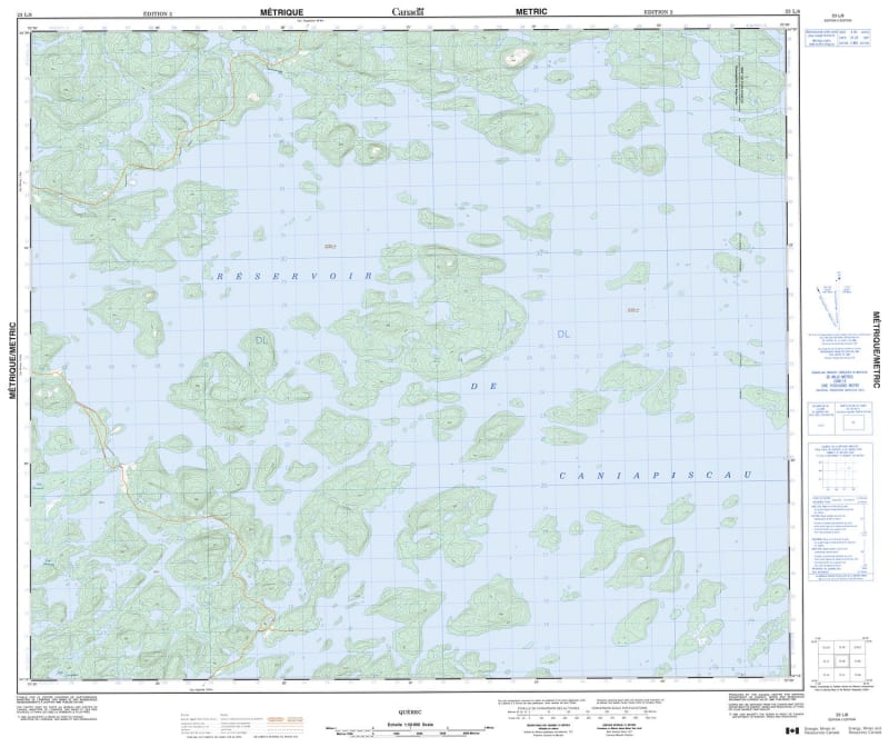023L08 - NO TITLE - Topographic Map