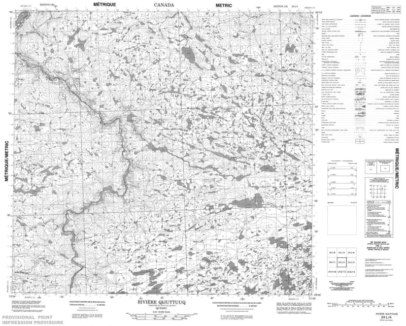 024L04 - RIVIERE QIJUTTUUQ - Topographic Map