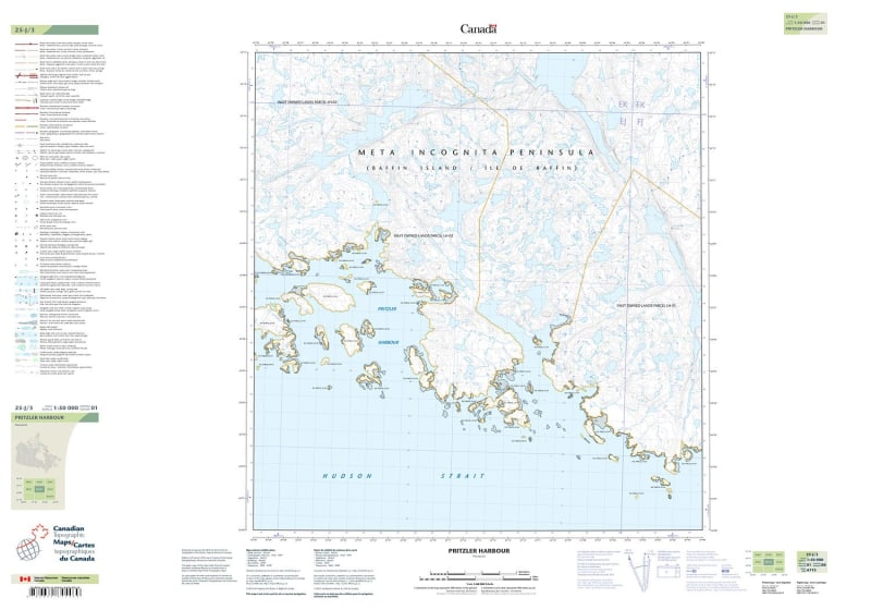 025J03 - PRITZLER HARBOUR - Topographic Map