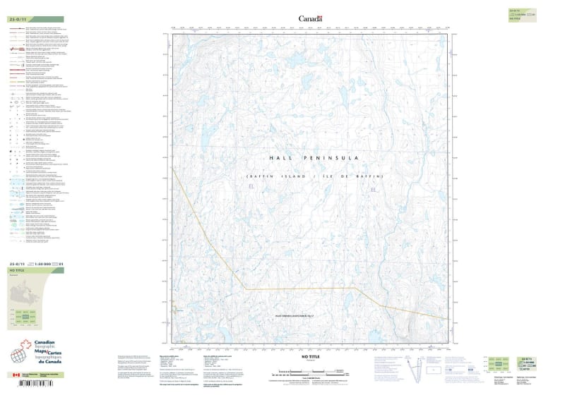 025O11 - NO TITLE - Topographic Map