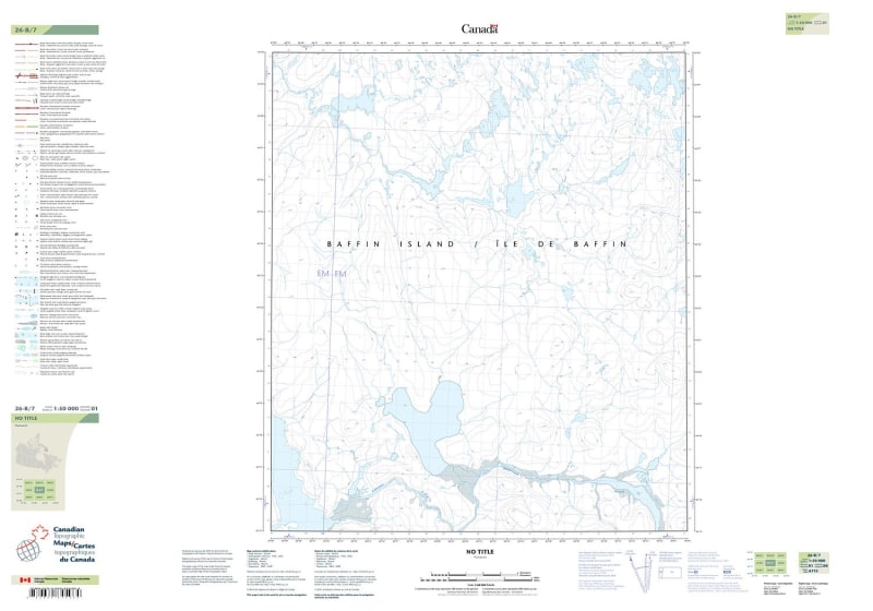 026B07 - NO TITLE - Topographic Map