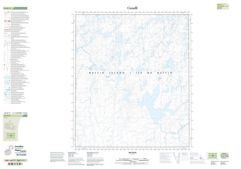 026B11 - NO TITLE - Topographic Map
