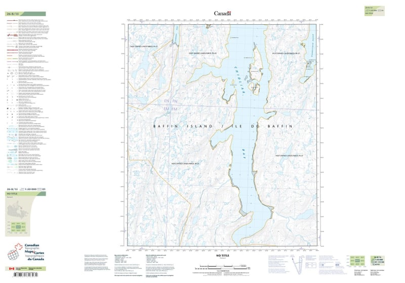 026B15 - NO TITLE - Topographic Map