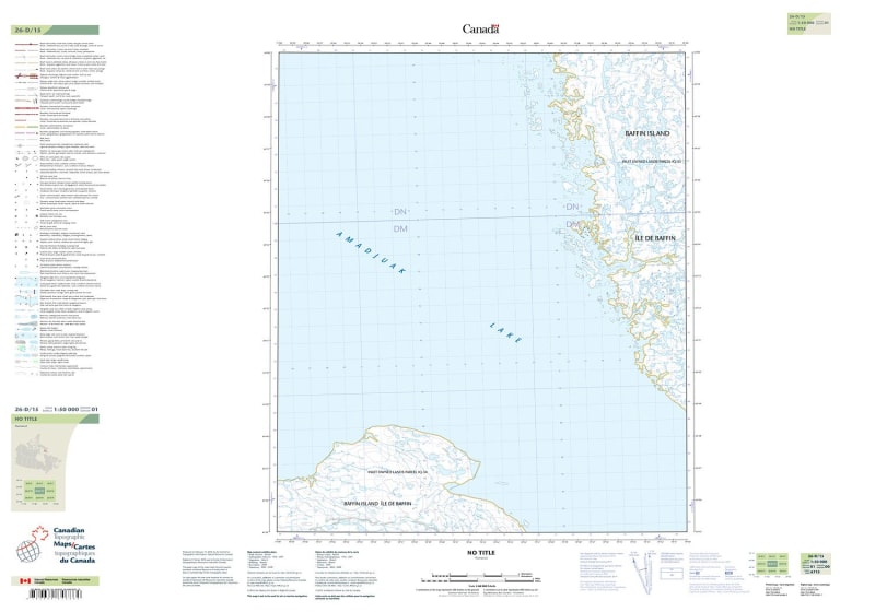 026D15 - NO TITLE - Topographic Map