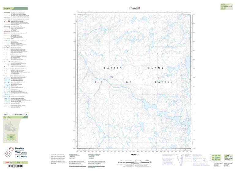 026F01 - NO TITLE - Topographic Map