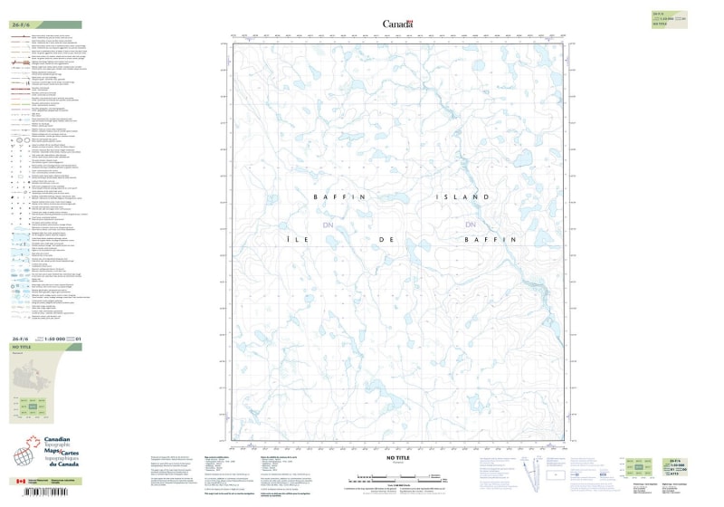 026F06 - NO TITLE - Topographic Map
