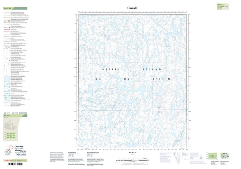 026F13 - NO TITLE - Topographic Map