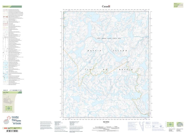 026K03 - NO TITLE - Topographic Map
