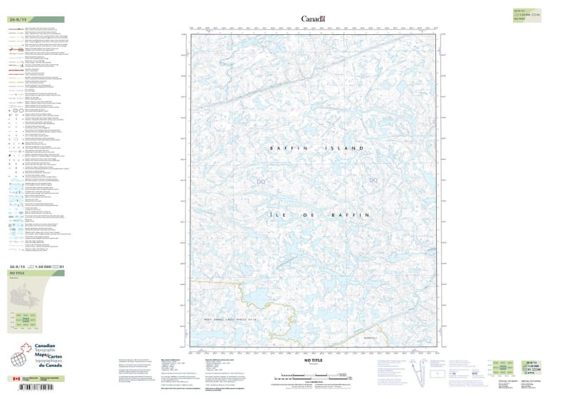026K13 - NO TITLE - Topographic Map