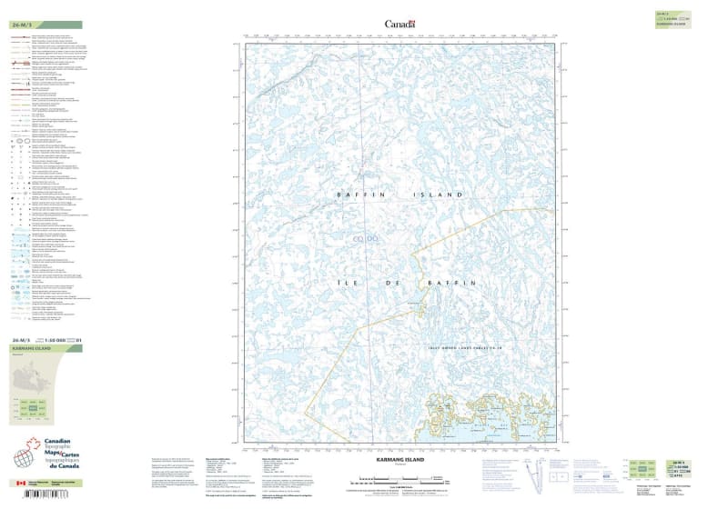 026M03 - KARMANG ISLAND - Topographic Map