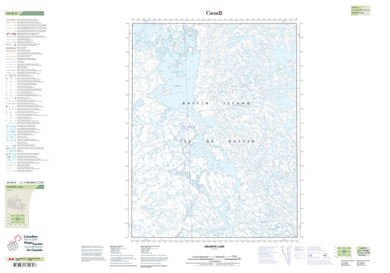026M06 - GRANITE LAKE - Topographic Map