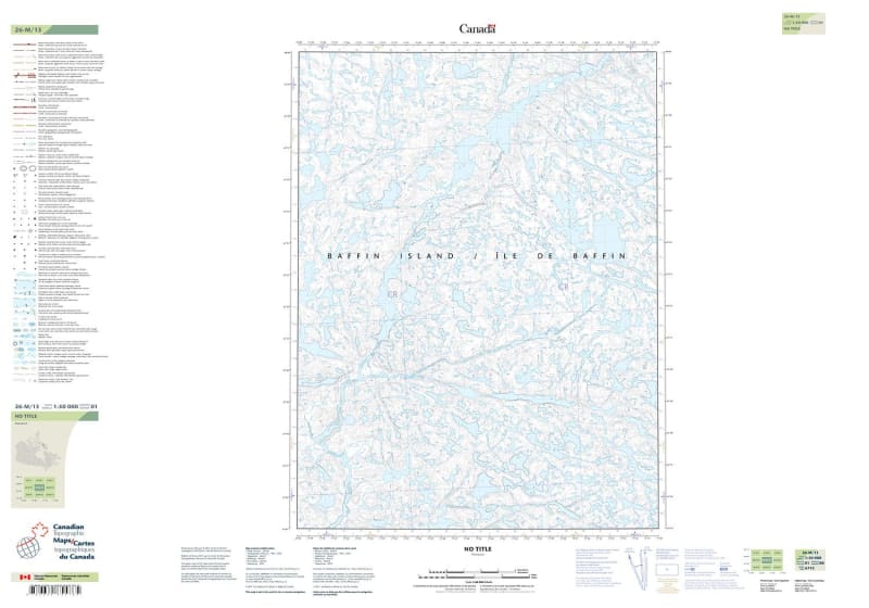 026M13 - NO TITLE - Topographic Map