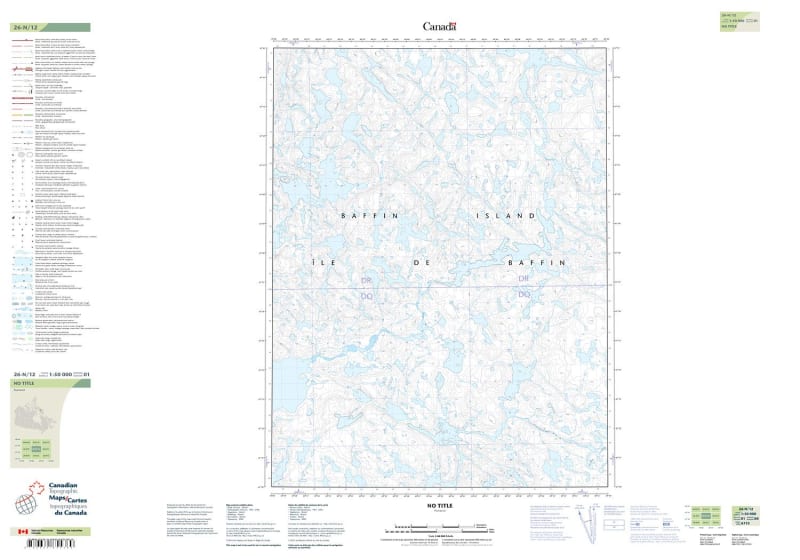 026N12 - NO TITLE - Topographic Map