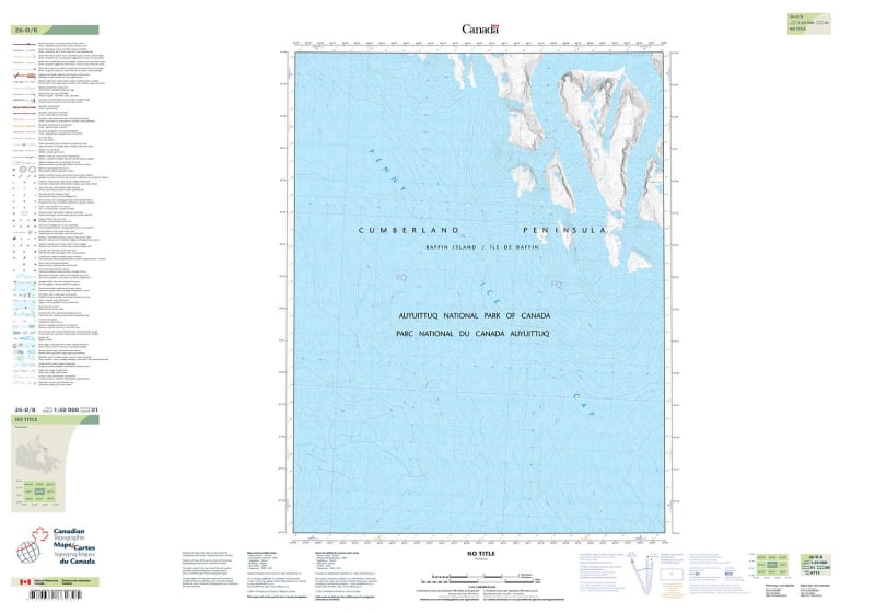026O08 - NO TITLE - Topographic Map