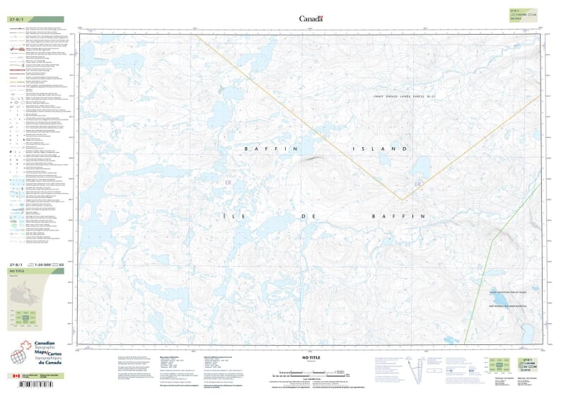 027B01 - NO TITLE - Topographic Map