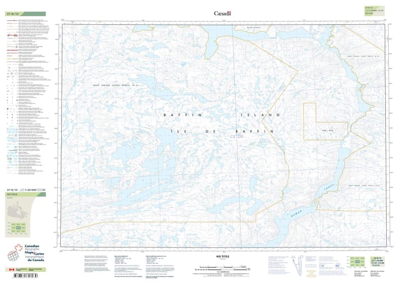 027B12 - NO TITLE - Topographic Map