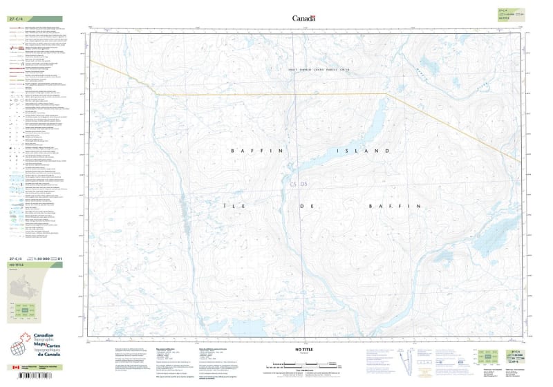 027C04 - NO TITLE - Topographic Map