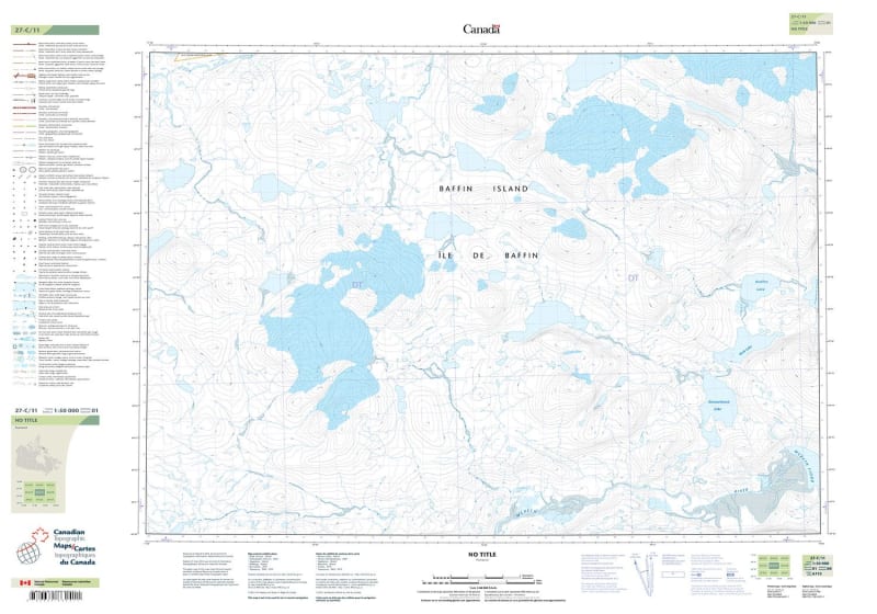 027C11 - NO TITLE - Topographic Map
