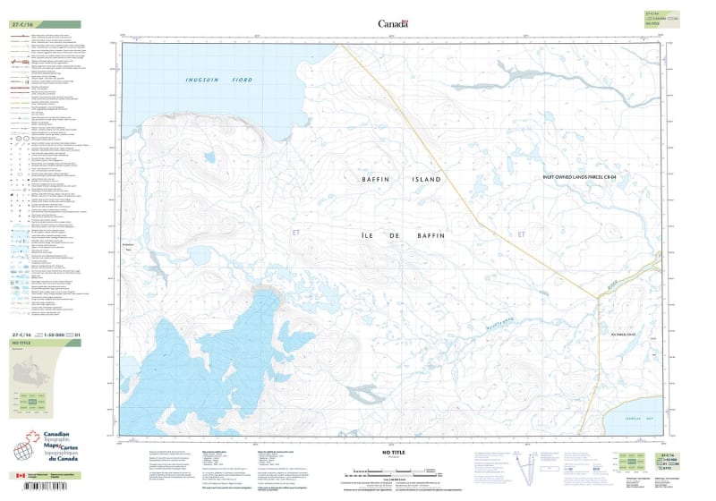 027C16 - NO TITLE - Topographic Map