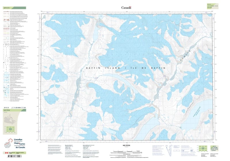 027F03 - NO TITLE - Topographic Map