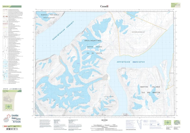 027F11 - NO TITLE - Topographic Map