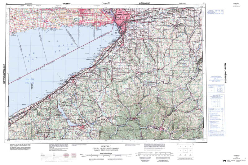 030L - BUFFALO - Topographic Map