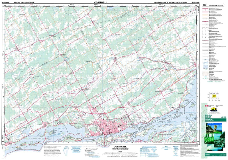 031G02 - CORNWALL - Topographic Map
