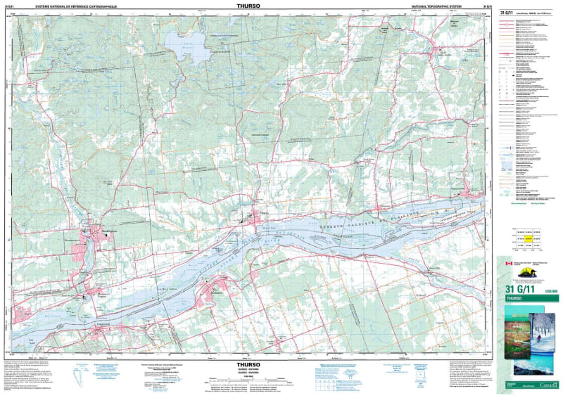 031G11 - THURSO - Topographic Map