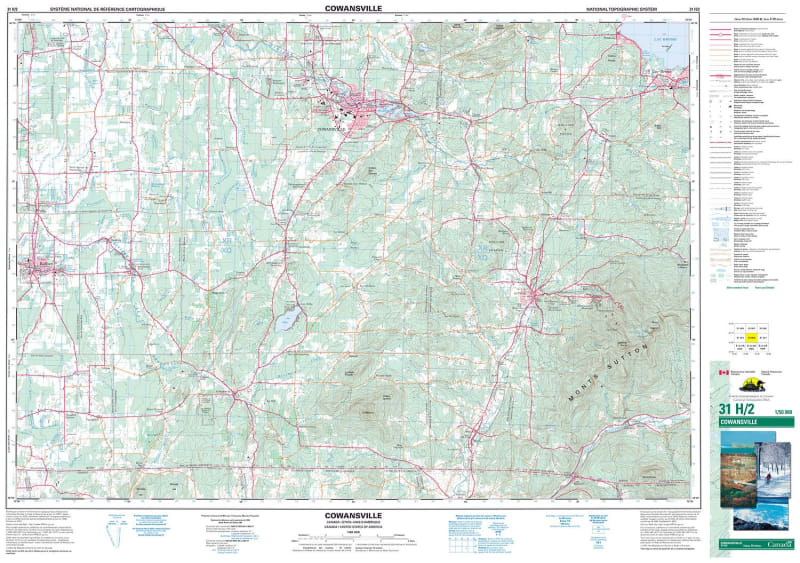 031H02 - COWANSVILLE - Topographic Map