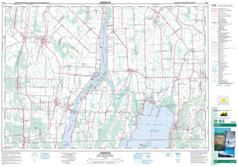 031H03 - LACOLLE - Topographic Map
