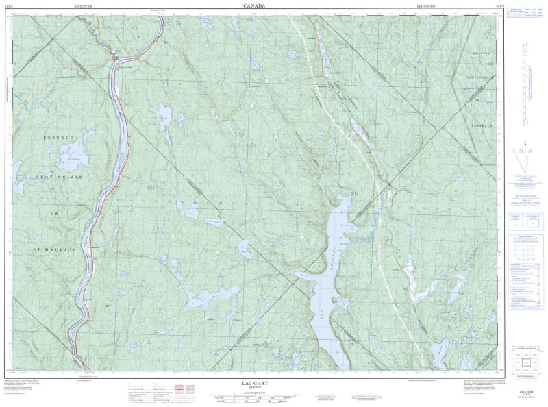 031P02 - LAC-CHAT - Topographic Map