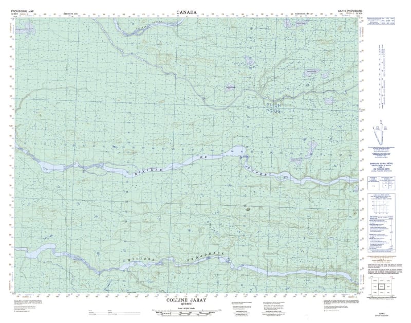 032M08 - COLLINE JARAY - Topographic Map