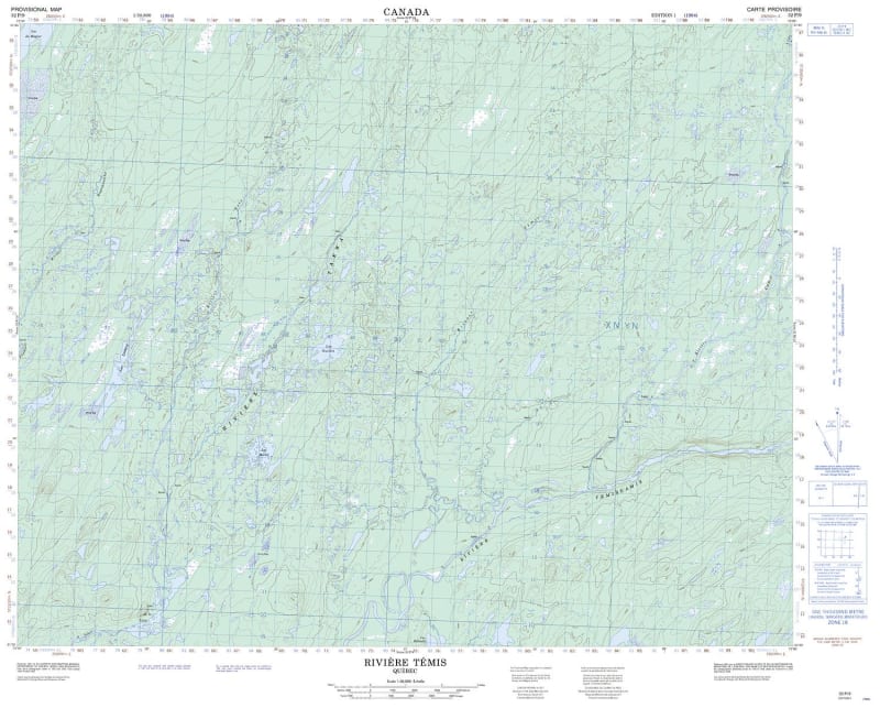 032P09 - LAC LEOTARD - Topographic Map