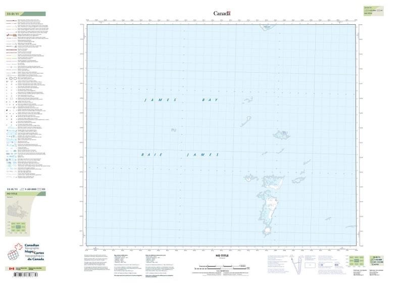 033D11 - NO TITLE - Topographic Map