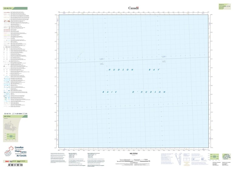 033N13 - NO TITLE - Topographic Map