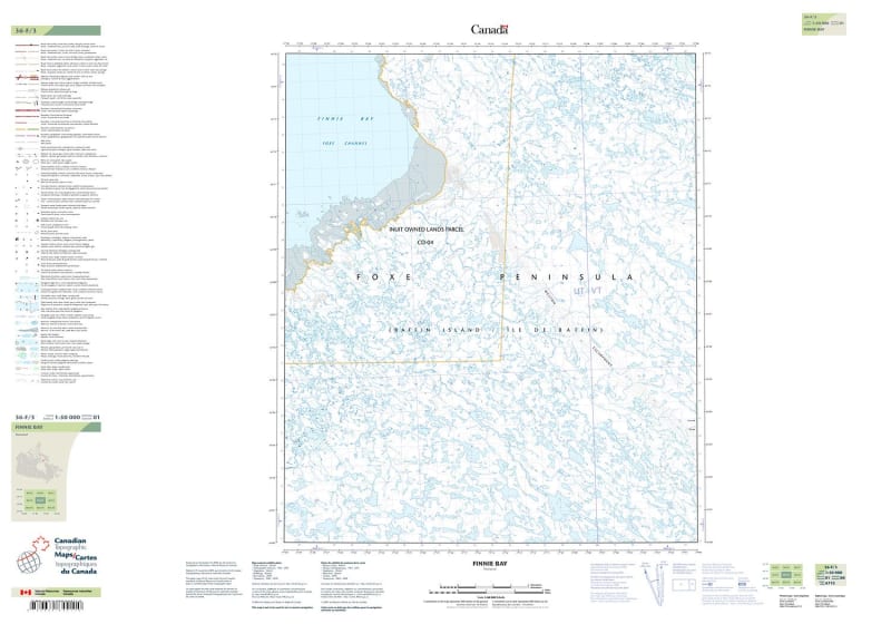 036F03 - FINNIE BAY - Topographic Map