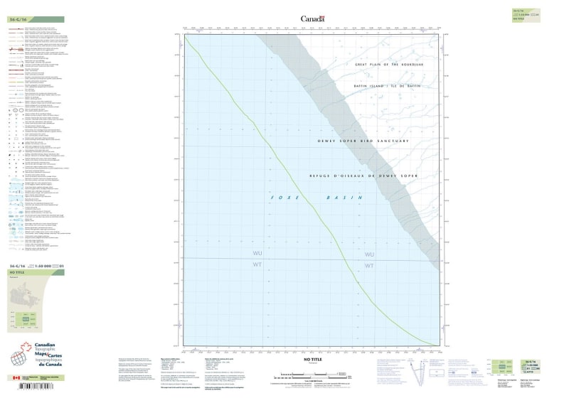 036G16 - NO TITLE - Topographic Map